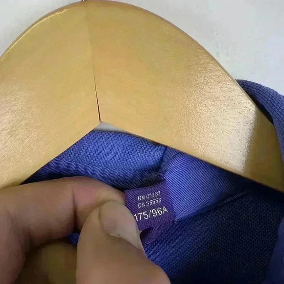 Ralph Lauren Purple Lable Longsleeve Blue Button-Up Shirt - Picture 5 of 6